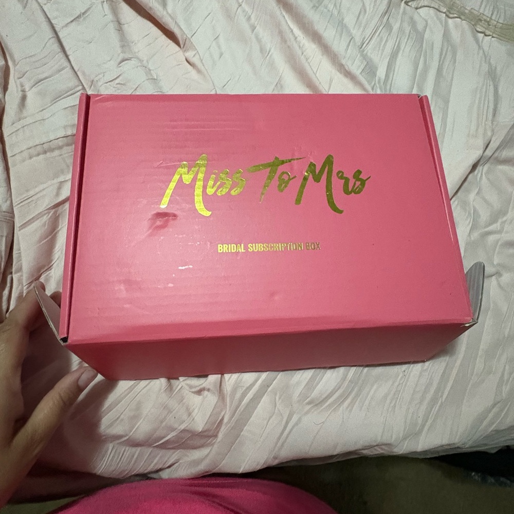 Pink Bridal Subscription Box